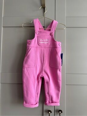 Ms. Rachel Icky Sticky Bubblegum Pink Overalls Baby 6-12 Months YouTube Favorite